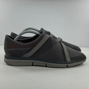Merrell Womens Slip On Mesh‎ Walking Shoes Grey Elastic Strap Sneakers size 10
